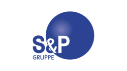 Logo S&P Gruppe blaue Kugel